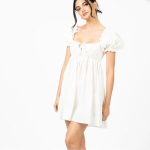 Serpenti Winnie dress white